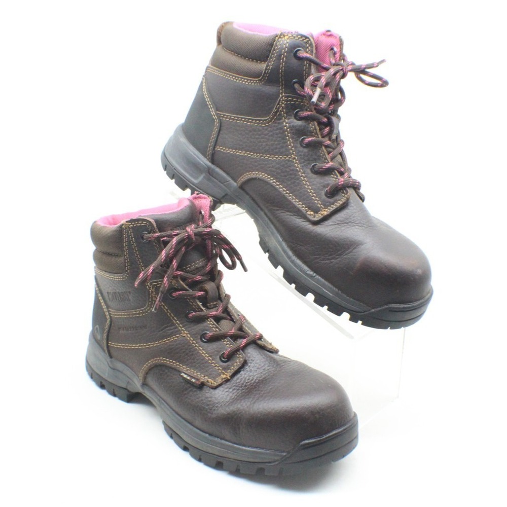 Wolverine Piper 6" WP Comp Toe EH Waterproof Women's Size 9 M Work Boots